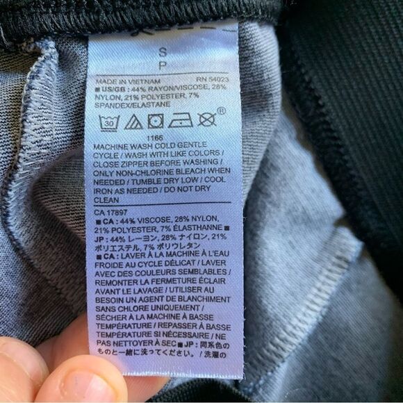 Banana Republic Blue Elastic Waist Pants - Size Small - Picture 6 of 7